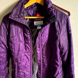 Womens Columbia Puffer Jacket with Omni-Shield Technology